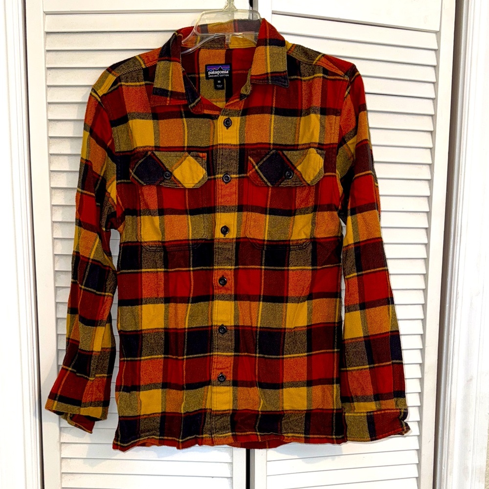 Patagonia Plaid Flannel Shirt - XS